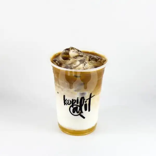 Iced Caramel Latte | Kopi Alit 19, Cibadak