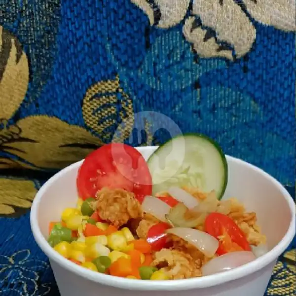 Rice Bowl Ayam Sauce BBQ | Me Geprek, Sukun