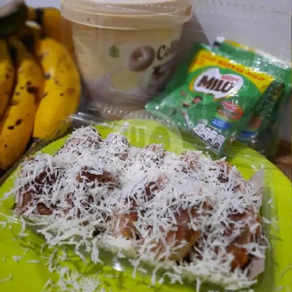 Banana Nugget Milky Milo Cheese | Pisang Nugget Mbananas, Limo