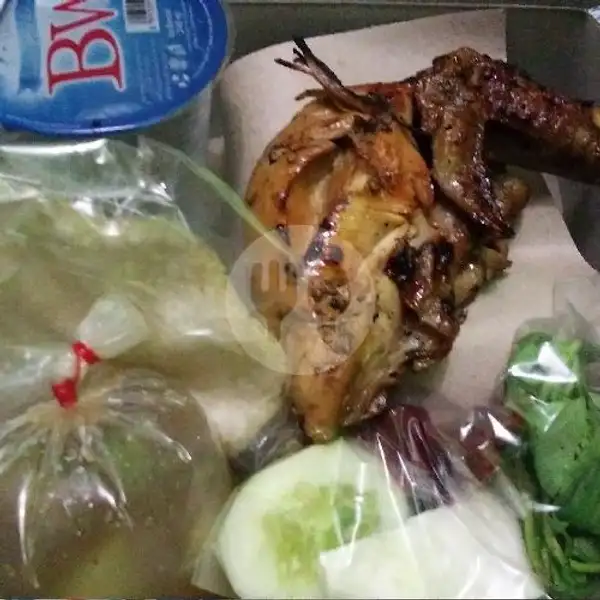 Nasi Ayam Bakar Paha, (Nasi Kotak Lengkap) | RM Ayam Bakar Ojo Gelo 1, Kedaton
