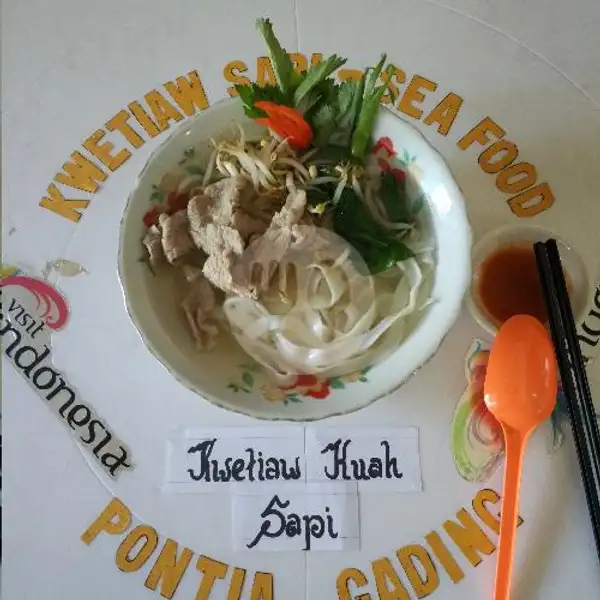 Kwetiaw Kuah Sapi | Kwetiaw Sapi & Seafood Pontia Gading, Grand Galaxy City