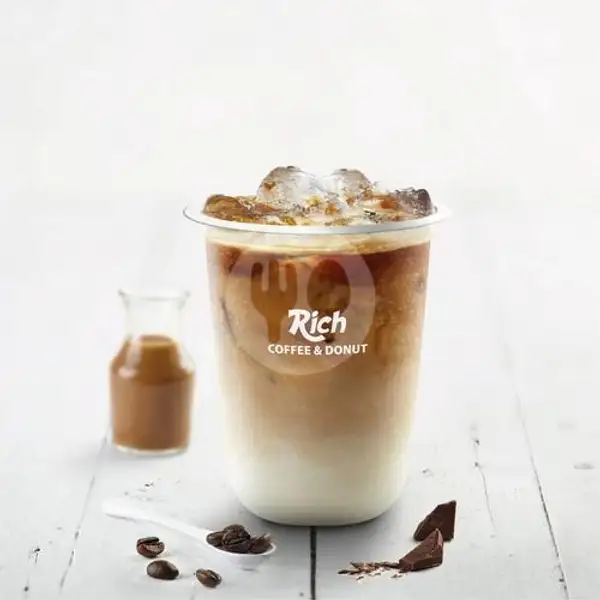 Mocha Latte | Rich Coffee & Donut, Margonda