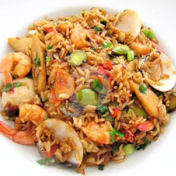 Nasi Goreng Seafood Petai | Nasi Goreng & Mie Tek Tek Om