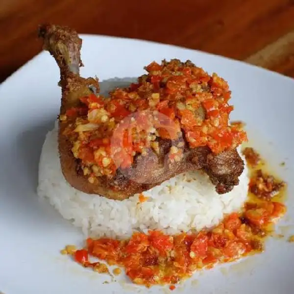 Paket Ayam Penyet (ayam potong 8) | Sambel Setan Jawara, Pondok Cabe Raya