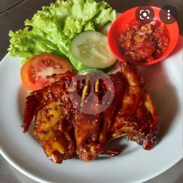 Ayam Kampung Bakar Dada Jumbo Smbl Lalap | Es Sirsak Pecel Lele,Gerdu TegalGede,Karanganyar.