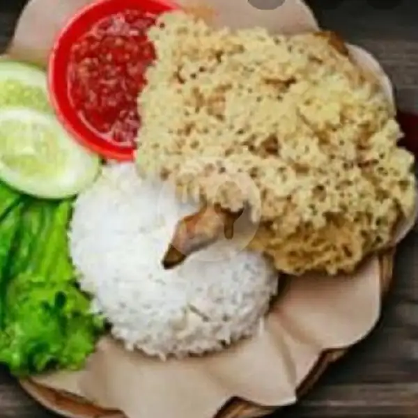 Nasi Sayap Ayam kremes | Kremesan & Lontong Opor 46, Danurejan