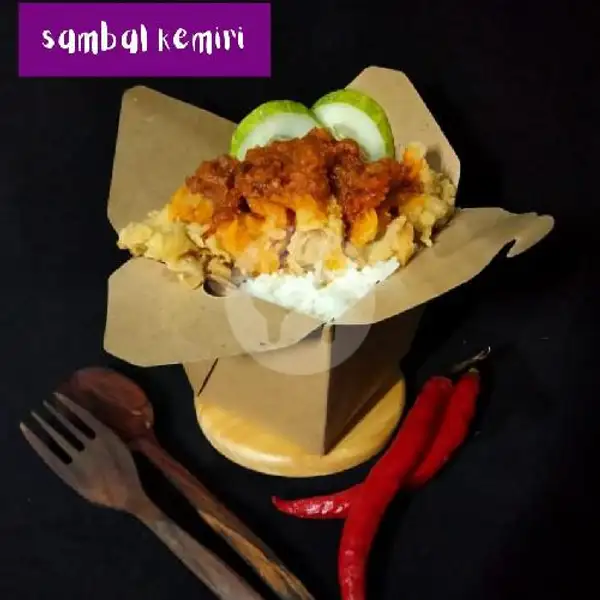 SAMBAL KEMIRI Chicken Rice Box | Steak-ku, Tandes
