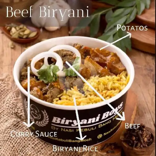 Beef Biryani | Nasi Kebuli Bang Moch, Pondok Aren