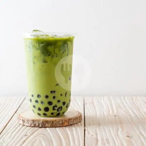 Green Tea Bubble | Dapur Cau, Buah Batu