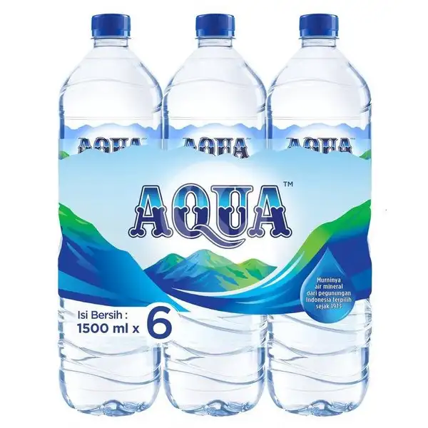 Aqua Air Multi Pack 1500ml | Shell Select Deli 2 Go, Kertajaya - 1 Surabaya