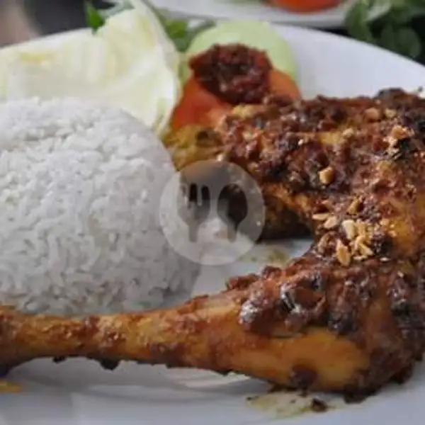Ayam Bakar Madu  ditambah Nasi | Sate Gurita Warung Sunny, Sekarwangi