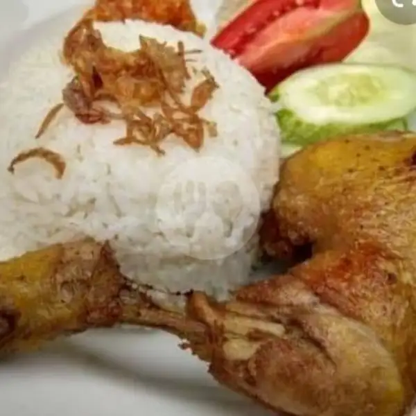 Ayam Kampung + Nasi | Ayam Kremes dan Pecel Lele Mesem, Cilacap Tengah