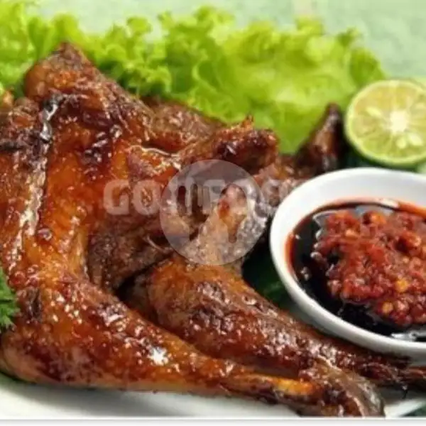 Ayam Geprek Sambal Kemangi + Tahu + Tempe + Perkedel | Kantin Orange, Sekeloa