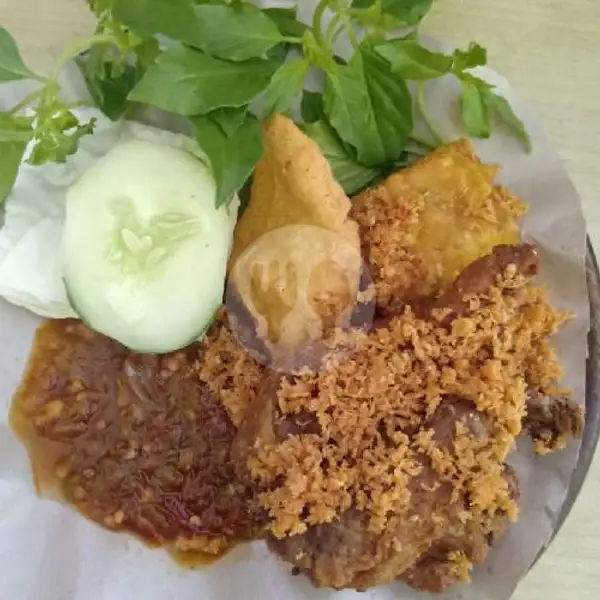 Nasi Ayam Penyet Kremes+ Teh Obeng | Kuliner Kita, Panbil Mall