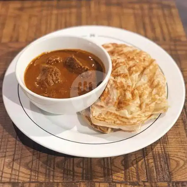 Roti Canai Kari Kambing (L) | Uncle Muthu Kitchen, Sesetan