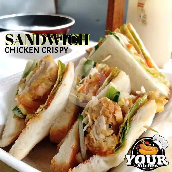 Sandwich Chicken Katsu | Your Kitchen ( Burger + Hot Dog ), Ambarawa
