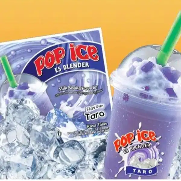 Pop Ice Taro Blender | Seblak Warung Hana, Sekneg Raya