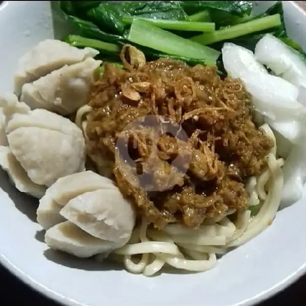 Mie Ayam Bakso Kecil Sterofoom | Bakmie Istiqomah, Denpasar