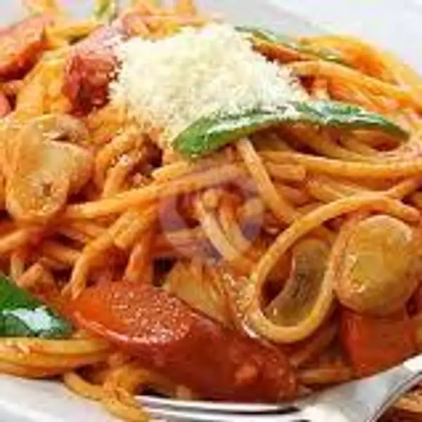 Spagheti Baso Sosis Pedas | Tahu Gejrot Hot Bolotot