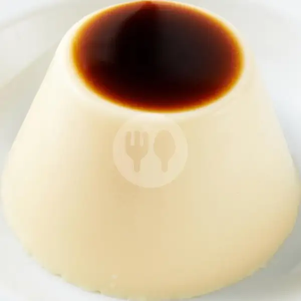 Japanese Milk Pudding | Brownfox Waffle & Coffee, Denpasar