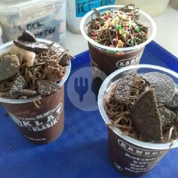 Ice Coklat Oreo | Nayo Rice Box Dan Nayo Milky Drink, Gedongtengen