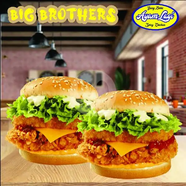 Big Brothers Burger | Ayam Lagi Bang Zakki, Medan Satria