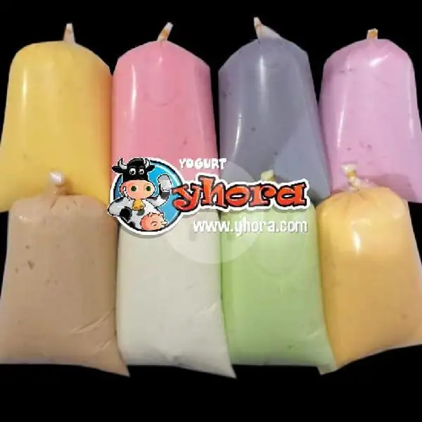 Yogurt Jelly Kental Lembut Literan 1000 Ml. 1 Liter Kemasan Plastik | Yhora Ice Cream, Yogurt & Frozen Food, Panca Bhakti