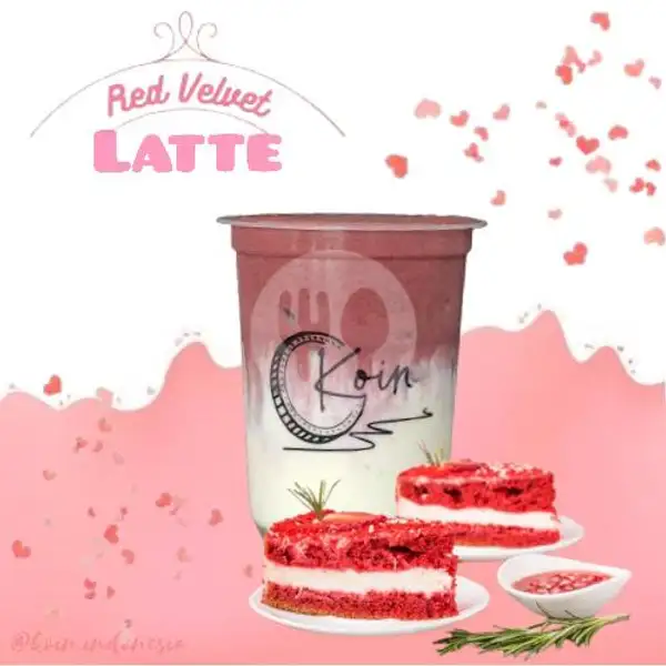 Red Velvet Latte | Rice Bowl Koin Tlogosari