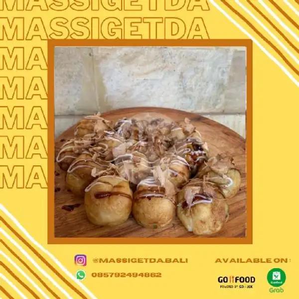 Takoyaki Gurita 15 Pcs | Corndog Hottang Massigetda