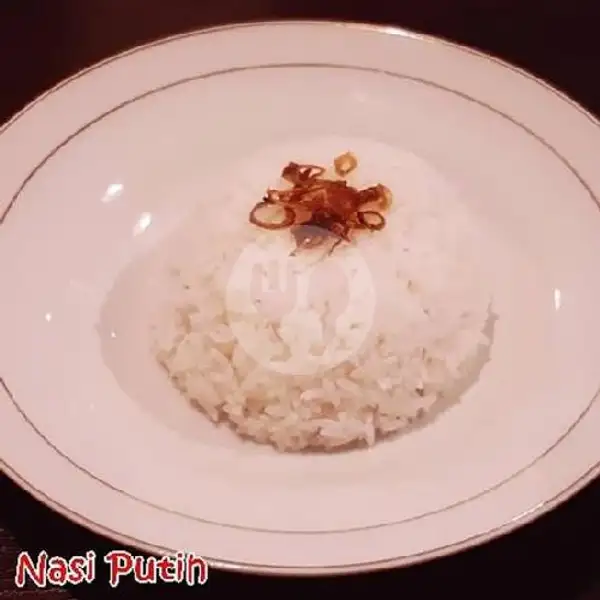 Nasi Putih | Ayam Geprek D'izul, Tanah Merah Sayur
