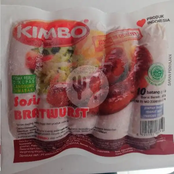 Kimbo Sosis Original 500gr | Frozen Food Rico Parung Serab