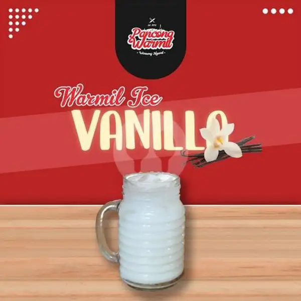 Vanilla Latte (Ice) | Pancong Warmil (Waroeng Ngemil), Suhat