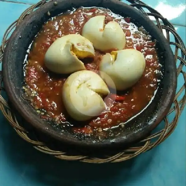 Telur Rebus Sambal Terasi | Marwah Kitchen, Indrapura