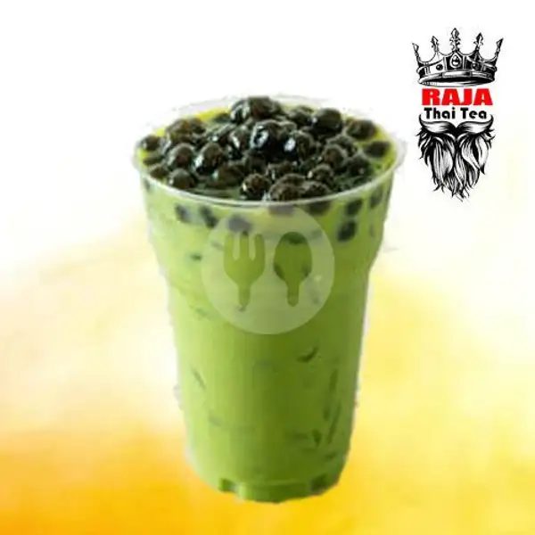 Green Tea BOBA | RAJA THAI TEA, Kopo