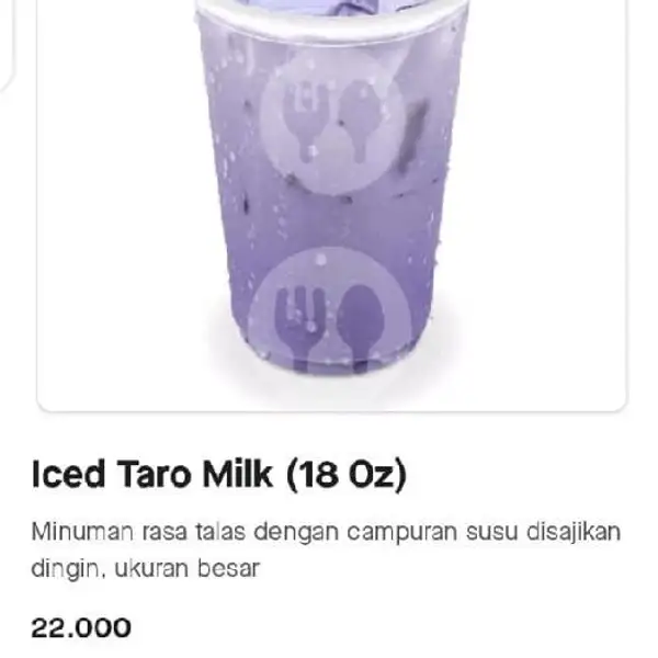 Ice Taro Milk | Warteg New 2Putry