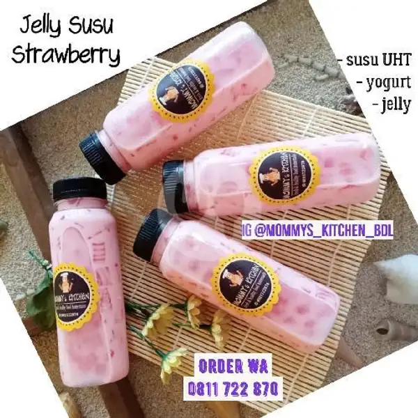 Jelly Susu Strawberry | Mommy's Kitchen, Tanjung Senang