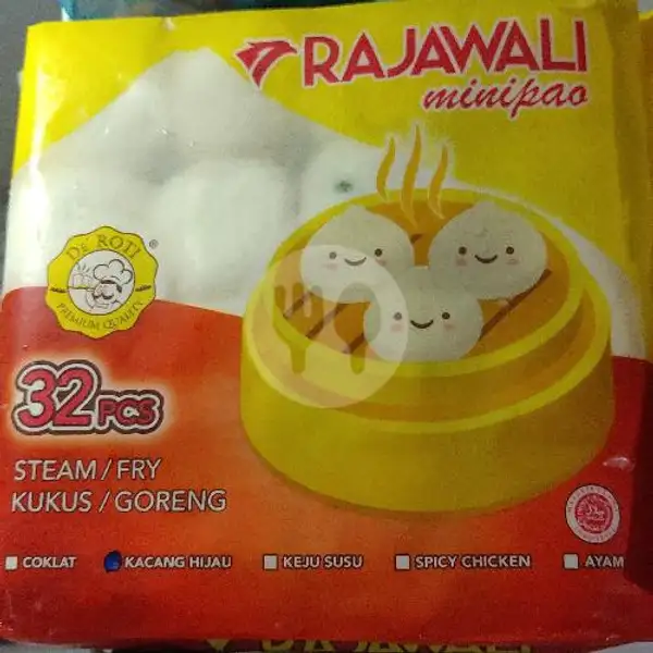Rajawali Minipao 32 Pcs Rasa Kacang Hijau | Happy Tummy Frozen Food