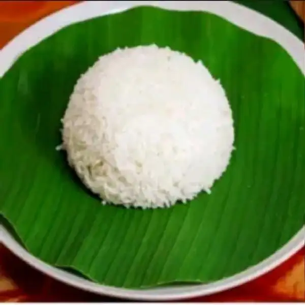 Nasi Putih | Nasi Tempong Ayam Bakar Taliwang Mbak Silvi