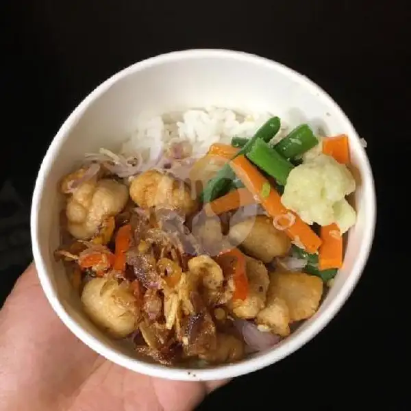 Ricebowl Ayam Sambal Embe | Pork Ribs Larzo Renon