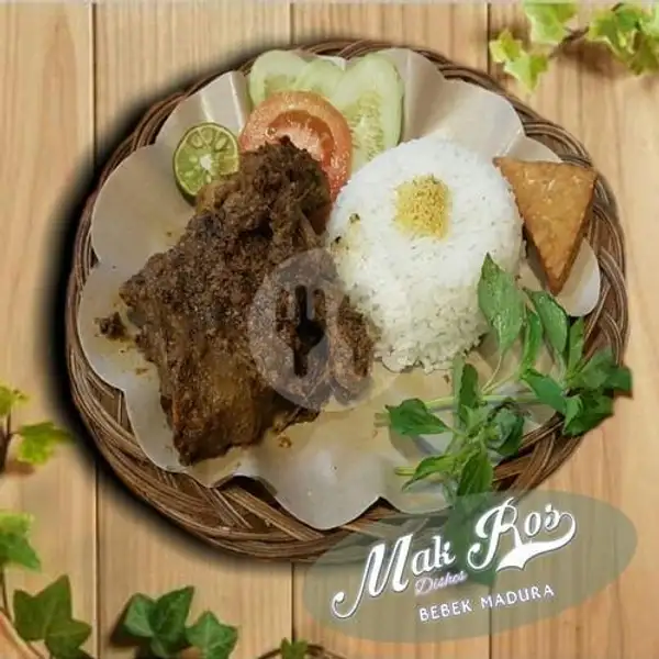 Bebek Madura (gratis Nasi + Tahu / Tempe) | Mak Ros Bebek & Ayam (Goreng/Panggang), Senen