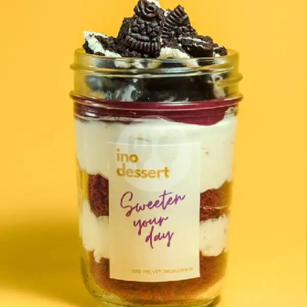 Dessert Jar Red Velvet | Ino Kopi, P Tirtayasa