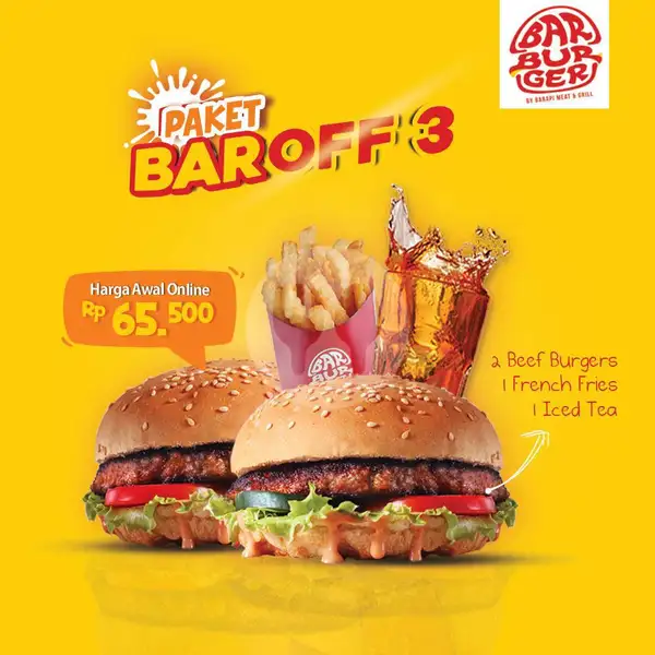 Baroff 3 | Bar Burger By Barapi, Tomang