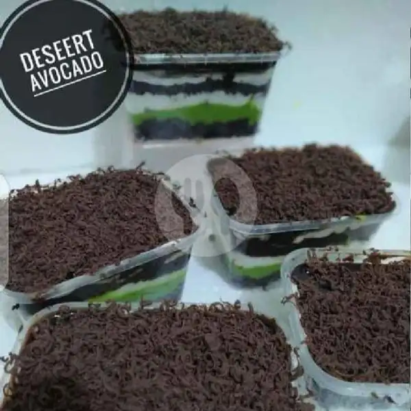 Avocado Choc Dessert | Black Burger Dan Kebab Al Rayyan, Bulak