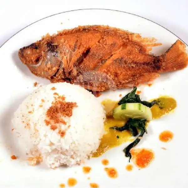 Nasi Ikan Goreng Nila | Rumah Makan Padang Andalas