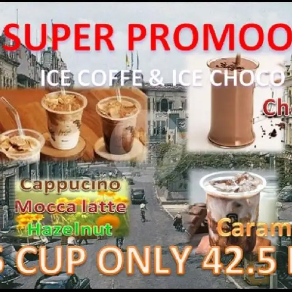 Super Promo 5 Cup Ice Coffee Dan Ice Choco | Basooo & Sotooo DJ, Pluit