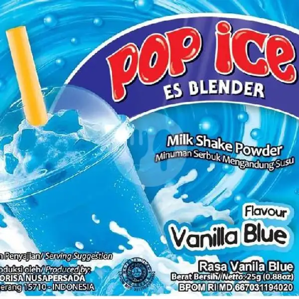 Pop Ice Vanila Blue | Dapur keysha , jl. pidada xlll/5 , rumahan