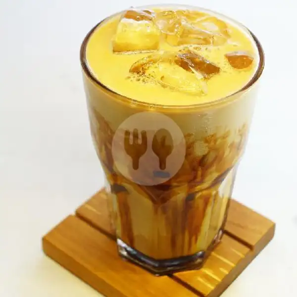 Ice Milky Brown Sugar | Butter Milk by Gedong Roti - Roti Bakar, Bakery, Coffee & Eatery