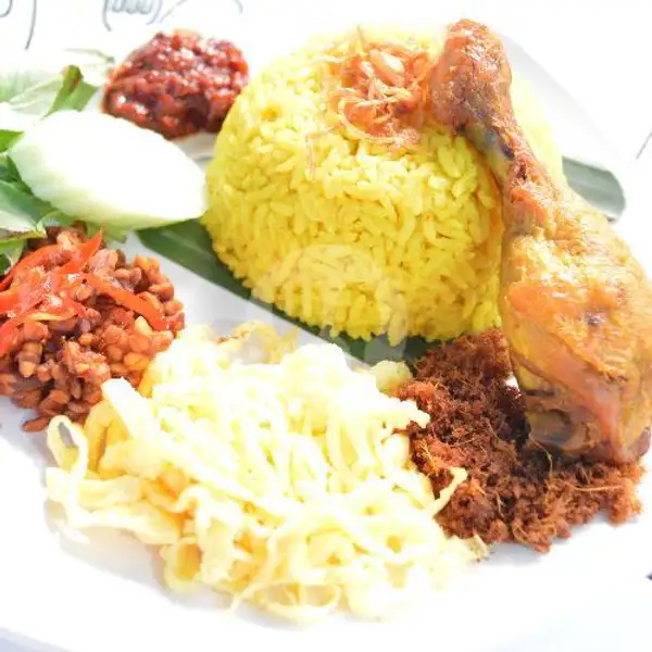 Nasi Kuning Ayam Balado (free Es Teh) | Geprek Sapa, Wirobrajan