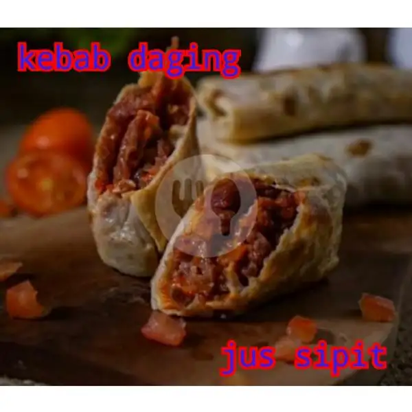 Kebab Daging Jumbo | Jus Sipit, Wonokromo