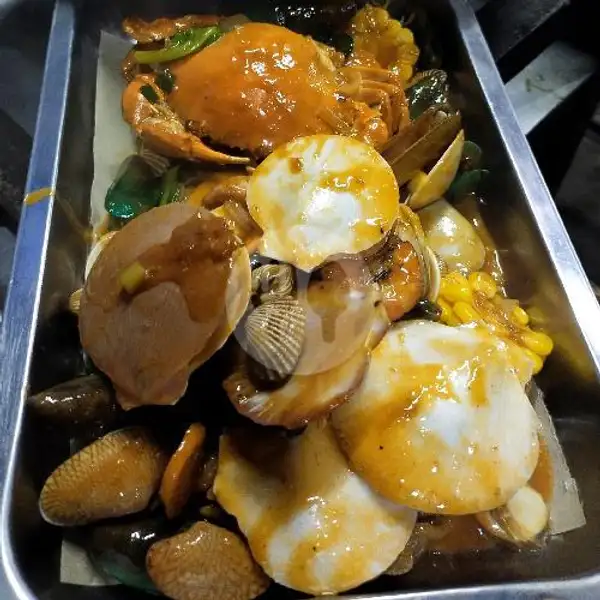 Paket Komplit 1 Uk L | Seafood Mangandar, Katapang